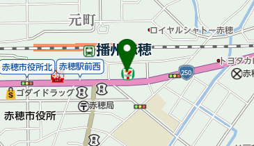 セブンイレブン 播州赤穂駅前店の地図画像