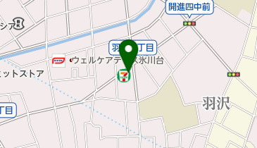 セブンイレブン 練馬羽沢3丁目店の地図画像