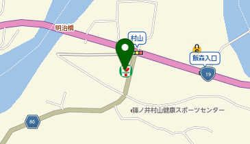セブンイレブン 長野村山店の地図画像