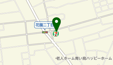 セブンイレブン 青森花園2丁目店の地図画像
