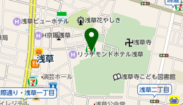 セブンイレブン 浅草奥山おまいりまち店の地図画像