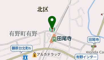 セブンイレブン 神戸田尾寺駅前店の地図画像