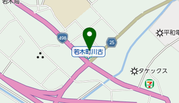 セブンイレブン 武雄若木インター店の地図画像