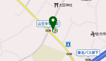 セブンイレブン 伊勢原上粕屋店の地図画像