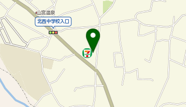セブンイレブン 甲府山宮町店の地図画像