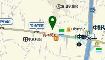 セブンイレブン 中野坂上駅西店の地図画像