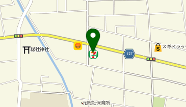 セブンイレブン 前橋元総社町北店の地図画像
