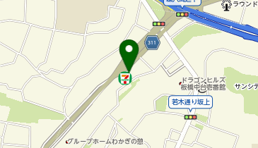 セブンイレブン 板橋若木3丁目店の地図画像