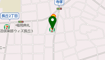 セブンイレブン 福岡長丘1丁目店の地図画像