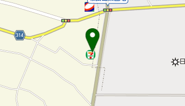 セブンイレブン 千代田町鞍掛店の地図画像