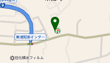 セブンイレブン 東浦知多インター店の地図画像