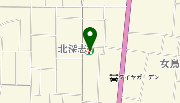 セブンイレブン 松本北深志店の地図画像