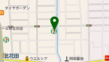 セブンイレブン 堺北花田町4丁店の地図画像