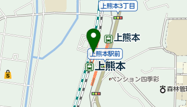 セブン銀行 えきマチ1丁目上熊本 共同出張所の地図画像