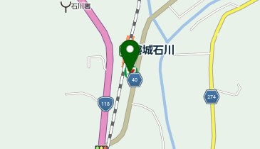 セブンイレブン 磐城石川駅前店の地図画像