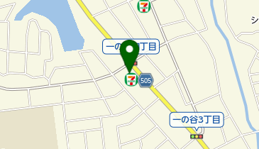 セブンイレブン 春日一の谷4丁目店の地図画像