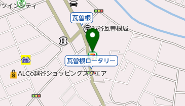 セブンイレブン 越谷瓦曽根店の地図画像