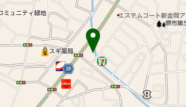 セブンイレブン 堺金岡町店の地図画像