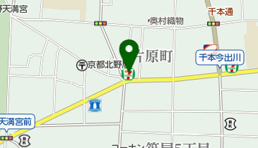 セブンイレブン 京都上七軒店の地図画像