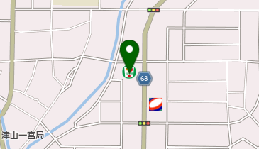 セブンイレブン 津山東一宮店の地図画像