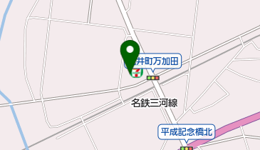 セブンイレブン 豊田市荒井町店の地図画像