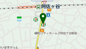 セブンイレブン 杉並阿佐谷南1丁目店の地図画像