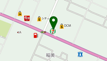 セブンイレブン 美幌稲美店の地図画像