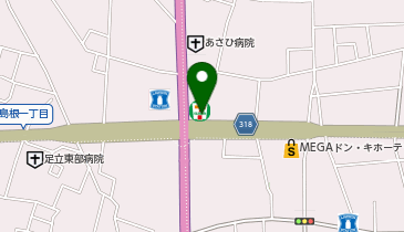 セブンイレブン 足立平野1丁目店の地図画像