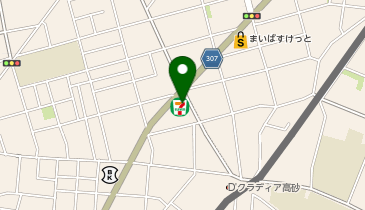 セブンイレブン 葛飾高砂8丁目店の地図画像