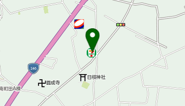 セブンイレブン 南町田店の地図画像