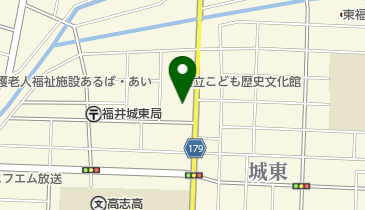 セブンイレブン 福井城東1丁目店の地図画像