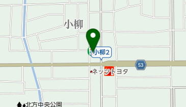 セブンイレブン 北方町小柳店の地図画像