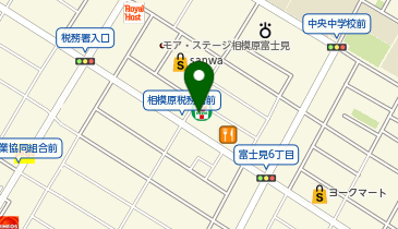 セブンイレブン 相模原富士見6丁目店の地図画像