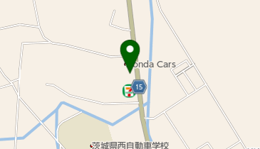 セブンイレブン 筑西船玉店の地図画像