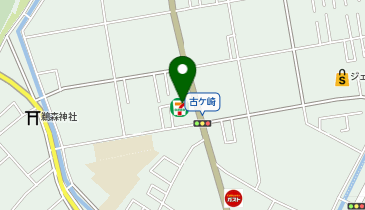 セブンイレブン 松戸古ヶ崎1丁目店の地図画像