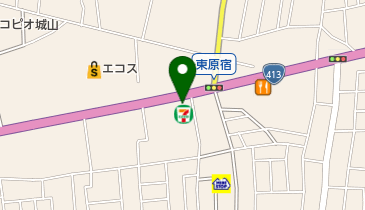 セブンイレブン 城山原宿2丁目店の地図画像