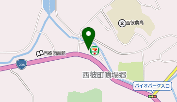 セブンイレブン 西海亀岳店の地図画像