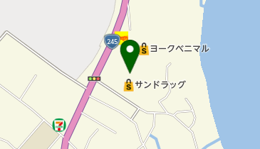 セブン銀行 ヨークベニマル 日立河原子町店 共同出張所の地図画像