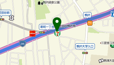 セブンイレブン 世田谷駒沢4丁目店の地図画像