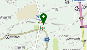 セブンイレブン 飯塚明治橋店の地図画像