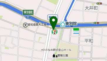 セブンイレブン 名古屋東別院駅南店の地図画像