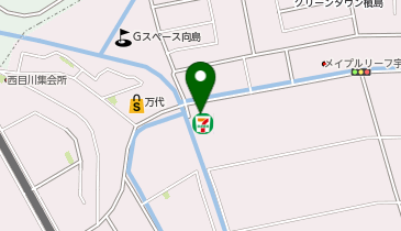 セブンイレブン 宇治槇島目川店の地図画像