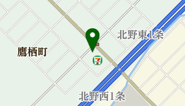 セブンイレブン 鷹栖北野店の地図画像