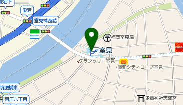 セブン銀行 福岡市地下鉄 室見駅 共同出張所の地図画像