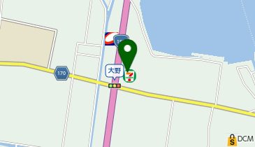 セブンイレブン 高松香川町大野北店の地図画像