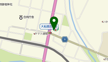 セブンイレブン 大船渡合同庁舎前店の地図画像