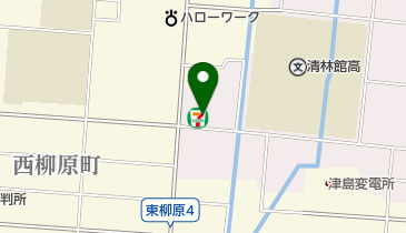 セブンイレブン 愛西持中町店の地図画像