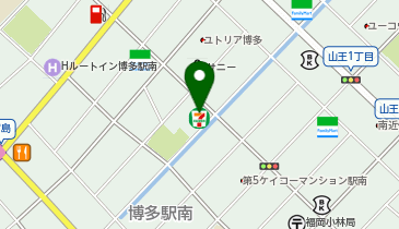 セブンイレブン 博多駅南3丁目店の地図画像
