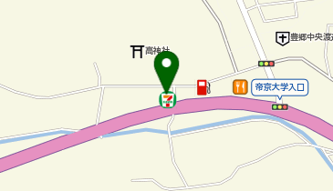 セブンイレブン 宇都宮長岡百穴店の地図画像