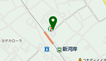 セブンイレブン 新河岸駅東口店の地図画像